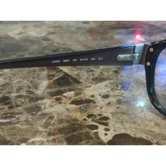 Liz Claiborne Eyeglasses Frames 57-16-135 L548/S 086P BLACK - Picture 5 of 10